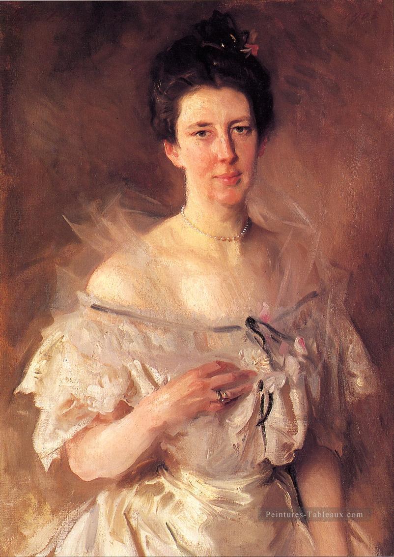 Mme Greiner Hammond Esther Fiske Hammond portrait John Singer Sargent Peintures à l'huile